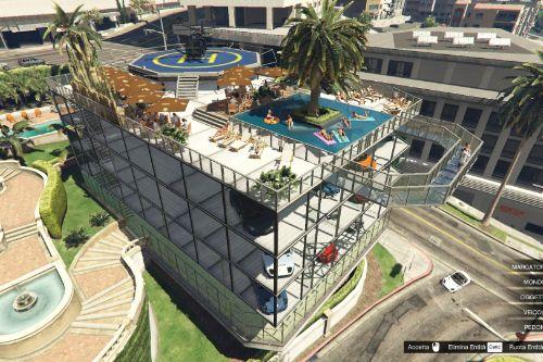 Michael's Garage 2 + Party Terrace [Map Editor / SPG]